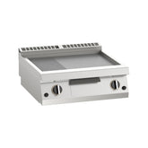 Fry-top pe gaz mare, platou mixt, de banc, Linia 700, Silko